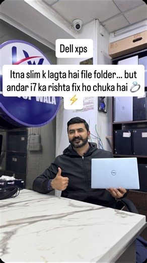 LAPTOP WALA on Instagram: "🔥 Dell XPS 9315 – Premium. Slim. Powerful. Laptop nahi, luxury performance package hai 🚀✨ ⚙️ Specifications: ✔ Processor: Intel Core i7 12th Generation ✔ RAM: 16GB DDR5 (Latest & blazing fast ⚡) ✔ Storage: 512GB NVMe SSD (Butter smooth speed 🧈🚀) ✔ Keyboard: Backlit Keyboard (Raat ko bhi kaam, din ko bhi naam ✨⌨️) ✔ Charger: Original Type-C Charger (Modern + fast charging 🔌⚡) ✔ Design: Ultra-Slim | Lightweight | Iconic XPS premium build 💼🔥 ✔ Best for: Students, c