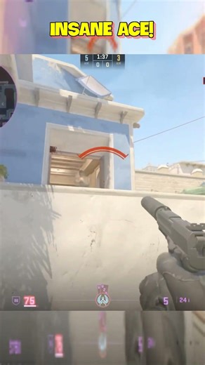 Unbelievable Pistol Ace in CS:GO! Pure Skill!