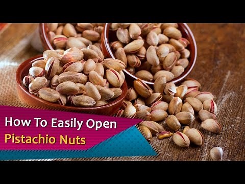How To Easily Open Pistachio Nuts | Life Hacks