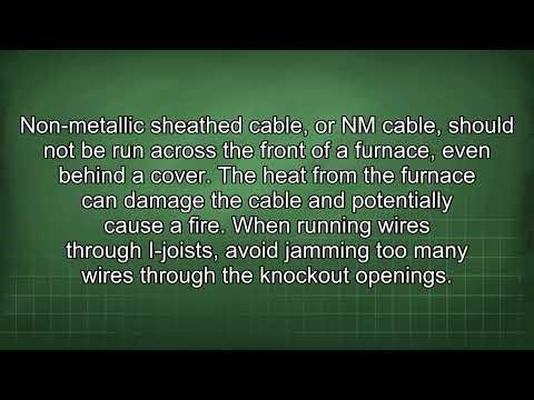 Electrical Code Violations Found in an Eight Year Old Home