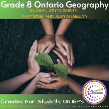 Grade 8 Geography Strand A | Modified | Differentiated | Ontario Curriculum