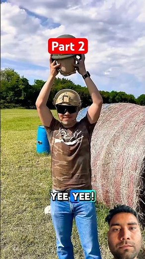 50 lbs weight vs 50 calliber bullet part 2 #indiancomedian #bgmi #aparnakumar #baskar