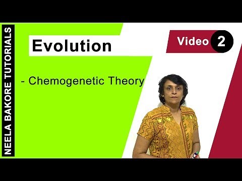 Evolution | NEET | Chemogenetic Theory | Neela Bakore Tutorials