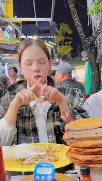 Bé Mai vừa bị chủ quán cấm cửa ở Vũng Tàu, TP. HCM đã chạy ra Hà Nội ăn thử thách #shorts