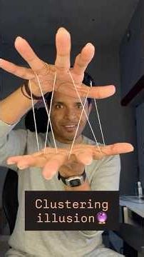 Why Do We See Patterns That Don’t Exist? Answer is : Clustering illusion