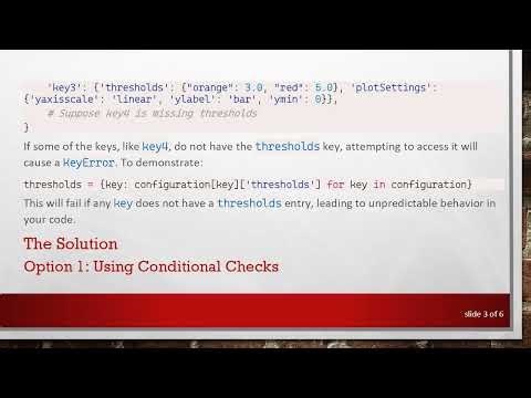 How to Access Nested Dictionaries in Python Without Triggering KeyError