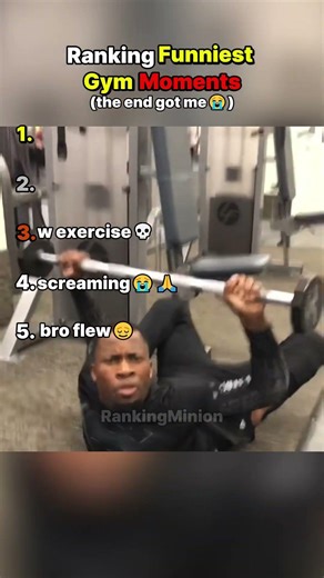 Ranking Funniest Gym Moments😭🥀 #fundaily