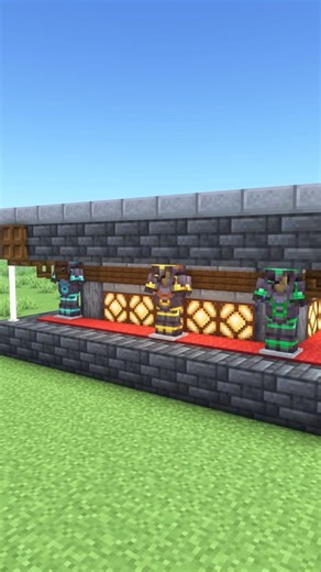 ROTATING Armor Stand🤯 #minecrafttutorial