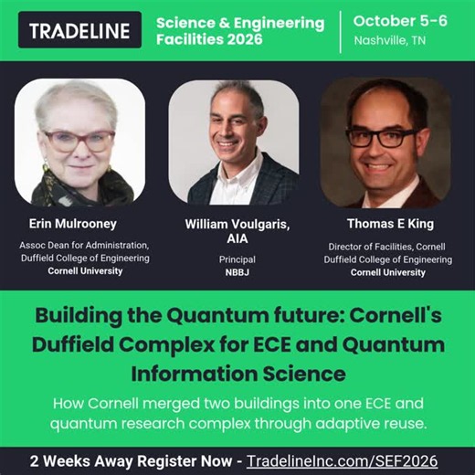 SEF2026 Cornell The Quantum Future - Tradeline's Science + Engineering Conference | Tradeline, Inc.