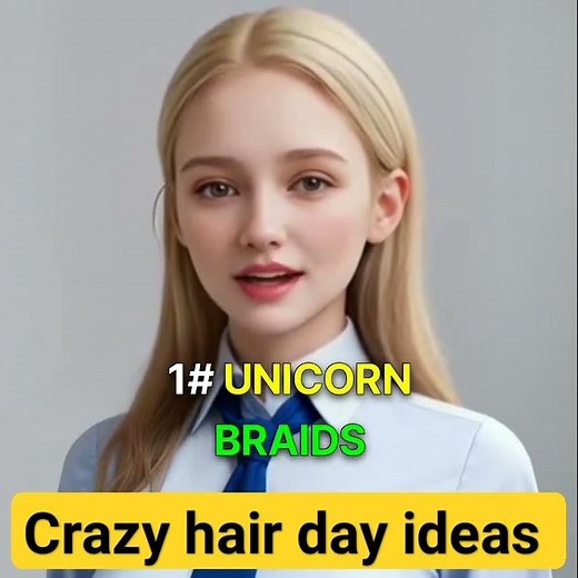 3 crazy hair day ideas for girls | crazy hair day ideas