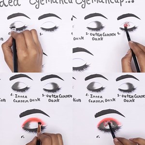 Very Easy Hooded Eye makeup Step by step. | SK Makeup