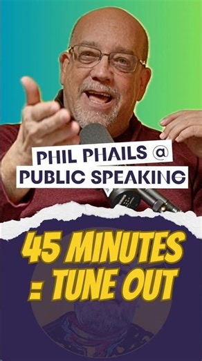 You’re Talking Too Long