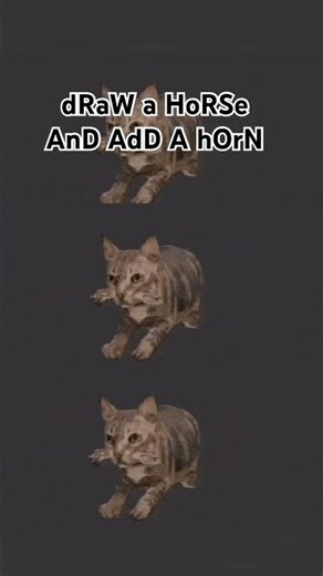 How to draw a horse