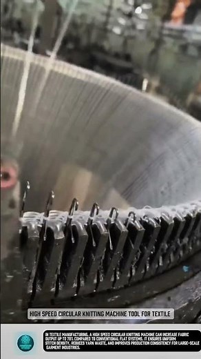 High Speed Circular Knitting Machine tool for textile #tools