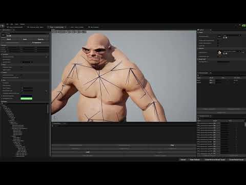 Fit Full Body Meta Human Skeletons to Morph Targets