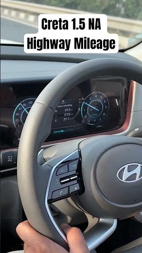 Hyundai Creta 1.5 NA IVT mileage On Highway ❤️|| Creta mileage on highway ||