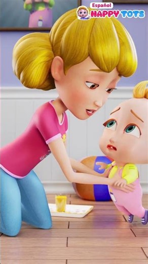 canción de boo boo 👶🏻 Canciones Infantiles | Happy Tots Español