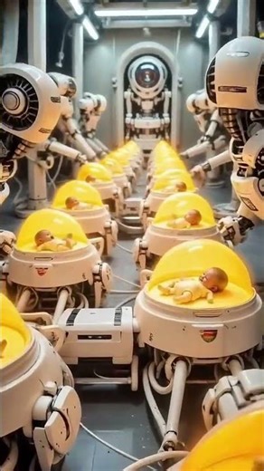 Future of AI: Robots Giving Birth in Hospitals? 🏥👶 #robots #robot