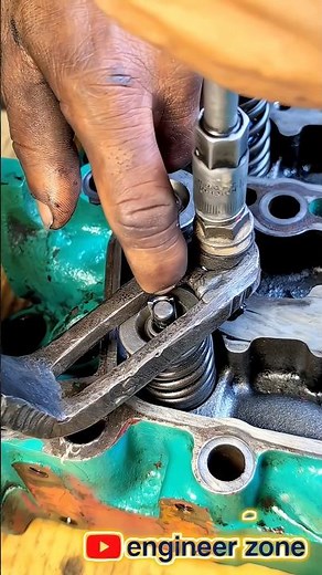 Easy Valve Lock Installation Trick Every Truck Mechanic Needs! #Shorts