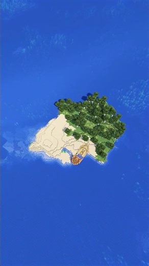 Would You Live On This Minecraft Shipwreck Island?