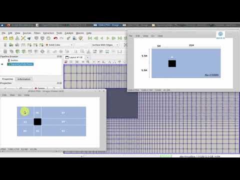 OpenFOAM Chapter 4 (Section 7): Mesh Refinement Using a Grading Calculator (blockMesh + Reload)