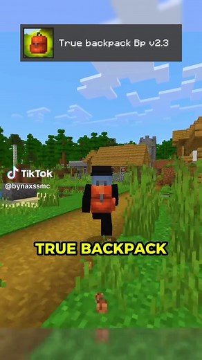 True Backpack: Addon de Mochilas para Minecraft Bedrock