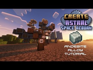 Ultimate Create Astral Andesite Alloy Automation Tutorial!