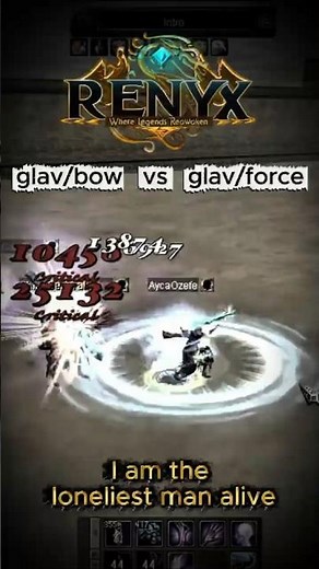 I'm the loneliest man alive...| Glav/Bow vs Glav/Force | Silkroad Online Pvp | #silkroad #sro #isro