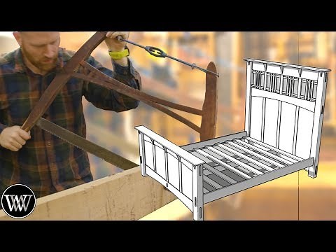 MIssion Style Bed Frame