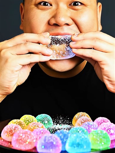 Glowing Rainbow Candy: Real or AI?