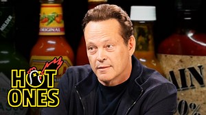326K views · 6.7K reactions | Vince Vaughn is an actor who's graced the screen for more than 30 years—from tentpole comedies like Wedding Crashers, Dodgeball, and Old School, to beloved indies like Swingers and Made. He also stars in the brand-new Apple Original dark comedy, Bad Monkey, which is set to begin streaming on August 14th. But how is he with spicy food? Find out NOW! | Hot Ones | Facebook