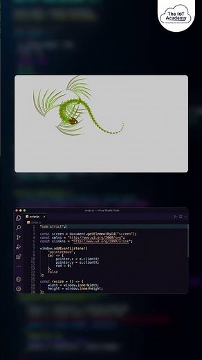 Dragon Animation Using Code 🤯 | Source Code Free in Comments