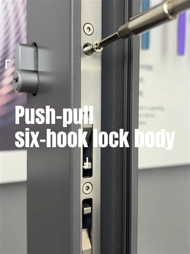 Secure Your Space with Six-Hook Sliding Lock Body