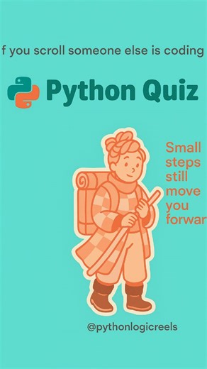 Codecraze on Instagram: "Day-8 Of 100 Days Python Quiz💡! | Python Quiz Challenges Daily Follow @pythonlogicreels . . . . . #reelsinstagram #reelitfeelit #code #reel #programmer #Softwaredevelopment #coder #coding #python3 #engineering #website #coders #coderslife #coding #codingbootcamp #codingisfun #codinglife #codingpics #java #javascript #programacion #programing #pythoncoder #python #programmer #programmerlife #code #python3 #explore #viral #fyp"
