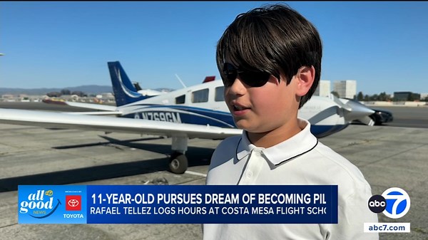 11-year-old pilot-in-training takes flight at Pacific Flight Aviation in Costa Mesa