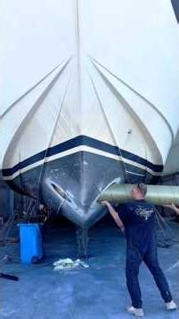 Why Do Ships Have a Giant Hole in the Front? 😳🚢 #ship #engineering