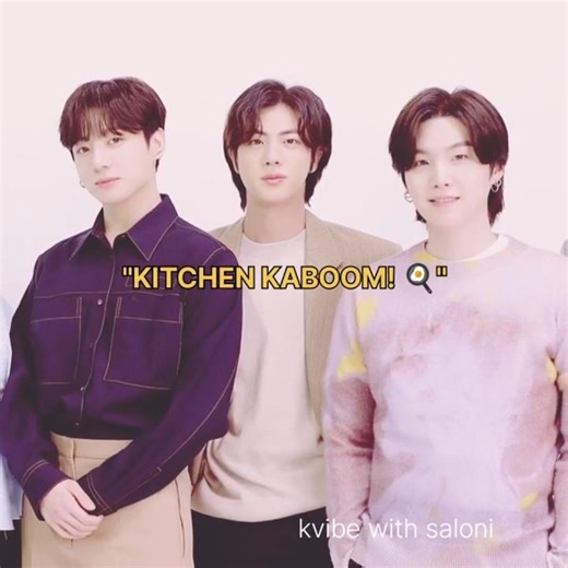 BTS Chaos in the Kitchen! 🥣 #Jin #Suga #Jungkook