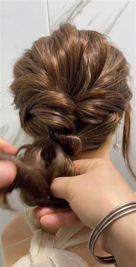 Fluffy and elegant side-wrapped hair#Bao Fa#Hairpin#Compile and distribute tutorials