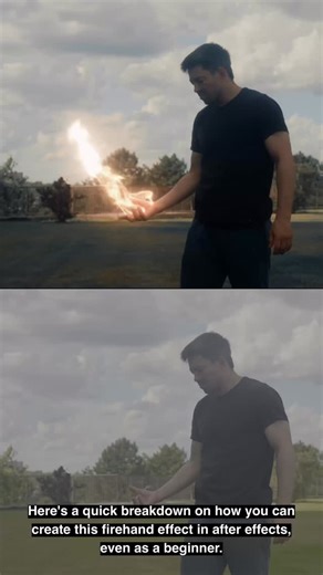 Guerrilla Filmmaking on Instagram: "🔥 Ever wondered how to make it look like fire is blasting from your hand—just like the Human Torch? In today’s tutorial, we’ll show you exactly how to pull off this epic effect using a fire asset of your choice! Want to try it yourself? 🔥 👉 Like this post, follow us, and drop the word “TORCH” in the comments—we’ll send you some exclusive assets so you can create your own fiery masterpiece! #VFXTutorial #FireEffect #HumanTorchEffect #VisualEffects #AfterEffe