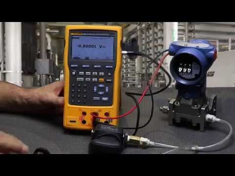 Fluke 754 Documenting Process Calibrator: How to Test a HART Smart Pressure Transmitter