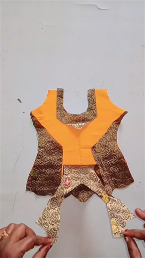 baby frock cutting