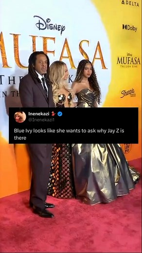 Evie Magazine on Instagram: "People believe they stole Blue Ivy’s moment. Others are speculating that Jay-Z’s attendance is a calculated move to improve his public image after the recent accusations made against him. Read all about the controversy at the link in bio  #jayz #jayzandbeyonce #beyonce #blueivy"