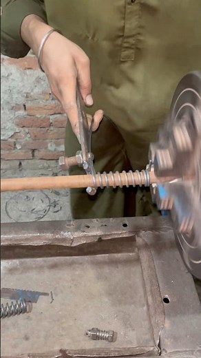 Crafting a simple spring from wire -no CNIC #shorts #short video #diy