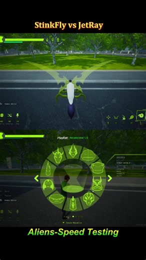 Stinkfly vs Jetray 😱 Fastest Flying Alien? #ben10