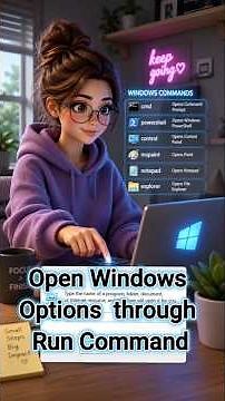 Useful Windows options by Run command