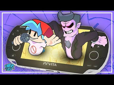 Playing Friday Night Funkin' on a PSP/PS Vita
