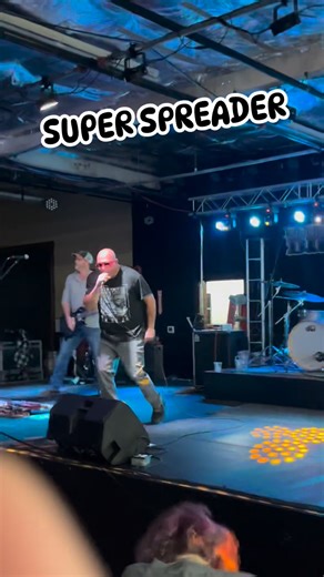 Super Spreader cover of 1991/1994 Welcome to Paradise w/ Shoney Reasner, Sean Clever, Matthew Cole, & Jason on bass. my finger and I were really excited. | Susan Demmitt