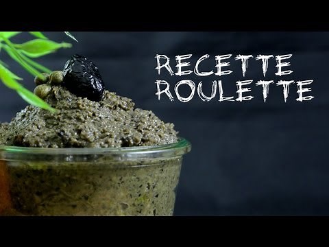 Recette : tapenade noire