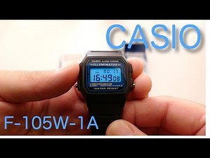 CASIO F-105W-1A スタンダード デジタル 腕時計 チプカシ
