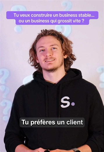 Tu préfères un client fidèle à vie ou 100 clients one shot ? 🤔 Pour moi, 100 clients one shot, c'est la clé pour grandir rapidement ! 💪 Élargis ton réseau et fais-en sorte qu'ils reviennent… Dis-moi ce que tu en penses en commentaire ! #Entrepreneuriat #Business #Clients #Stratégie #Succès